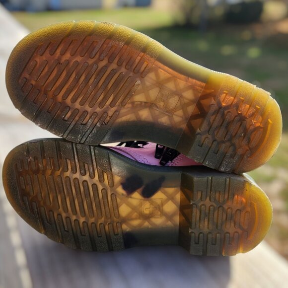 Kids Doc Marten Boots Pink - Picture 6 of 6